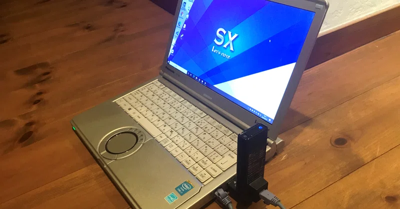 ノートpcのwi Fiが壊れたから何とかした話 Let S Note Cf Sx3 歌津 Note
