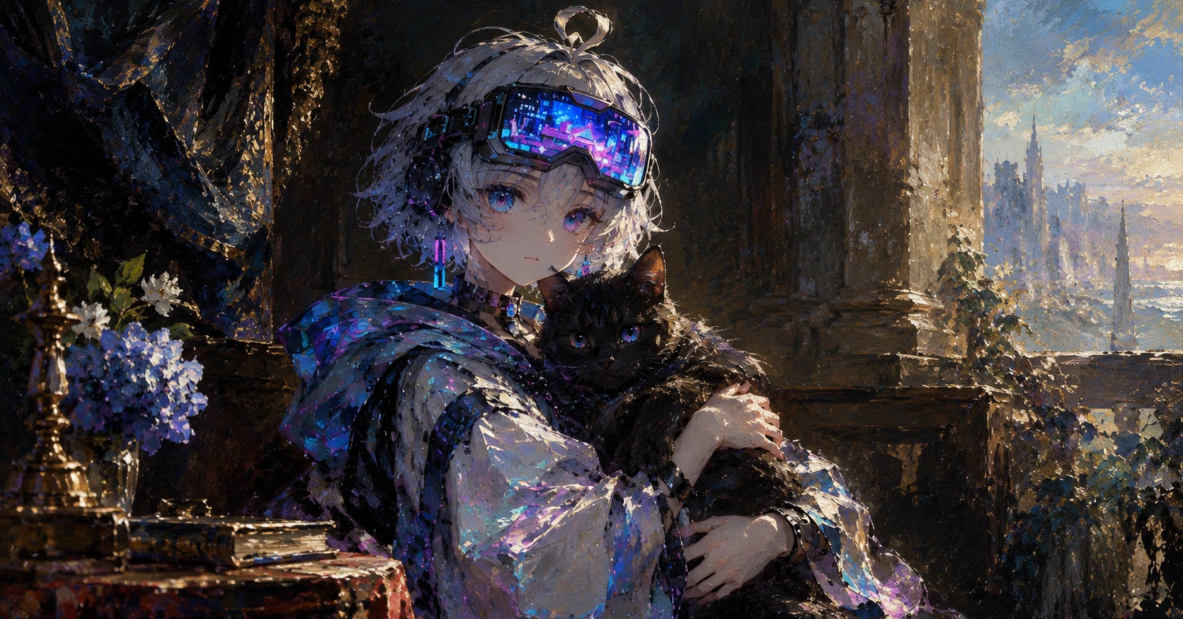 シュールな西洋絵画』を作る。真面目な絵ほど、ふざけたくなる話。｜AI