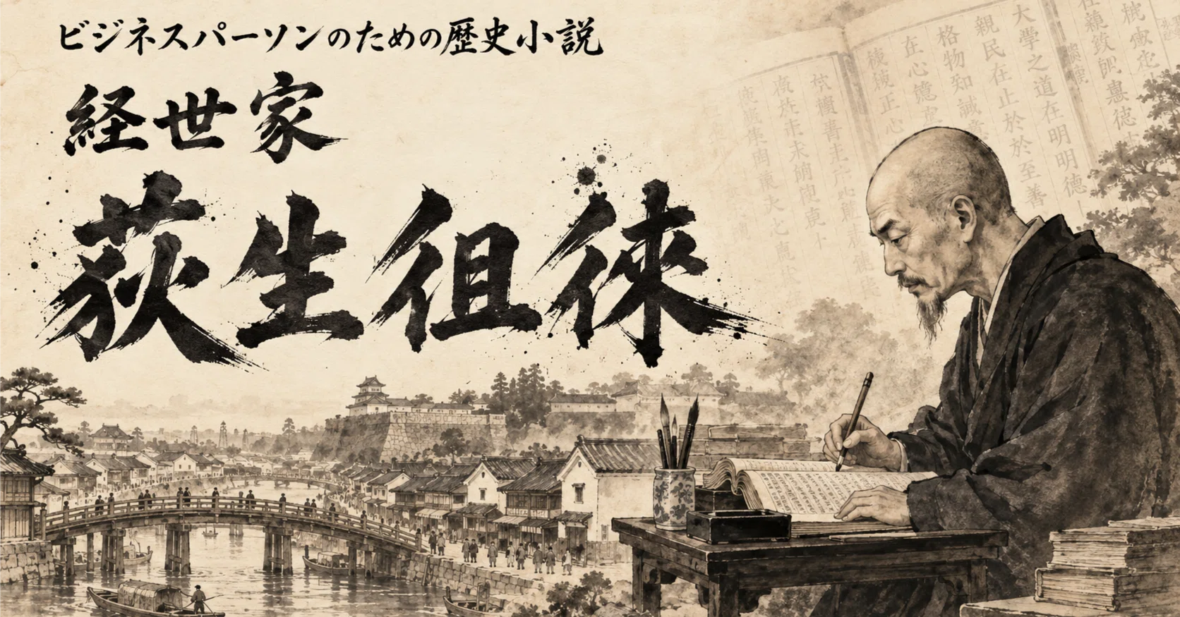 経世家 荻生徂徠】 第五章｜よういち