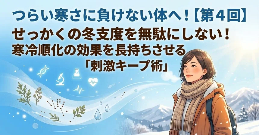 Building a Body That Can Withstand Harsh Cold! [Part 4] Don't Let Your ...