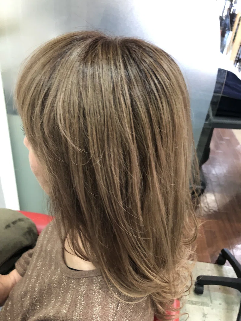 ヌーディーベージュ Tkhair ヘアカラーリスト Note
