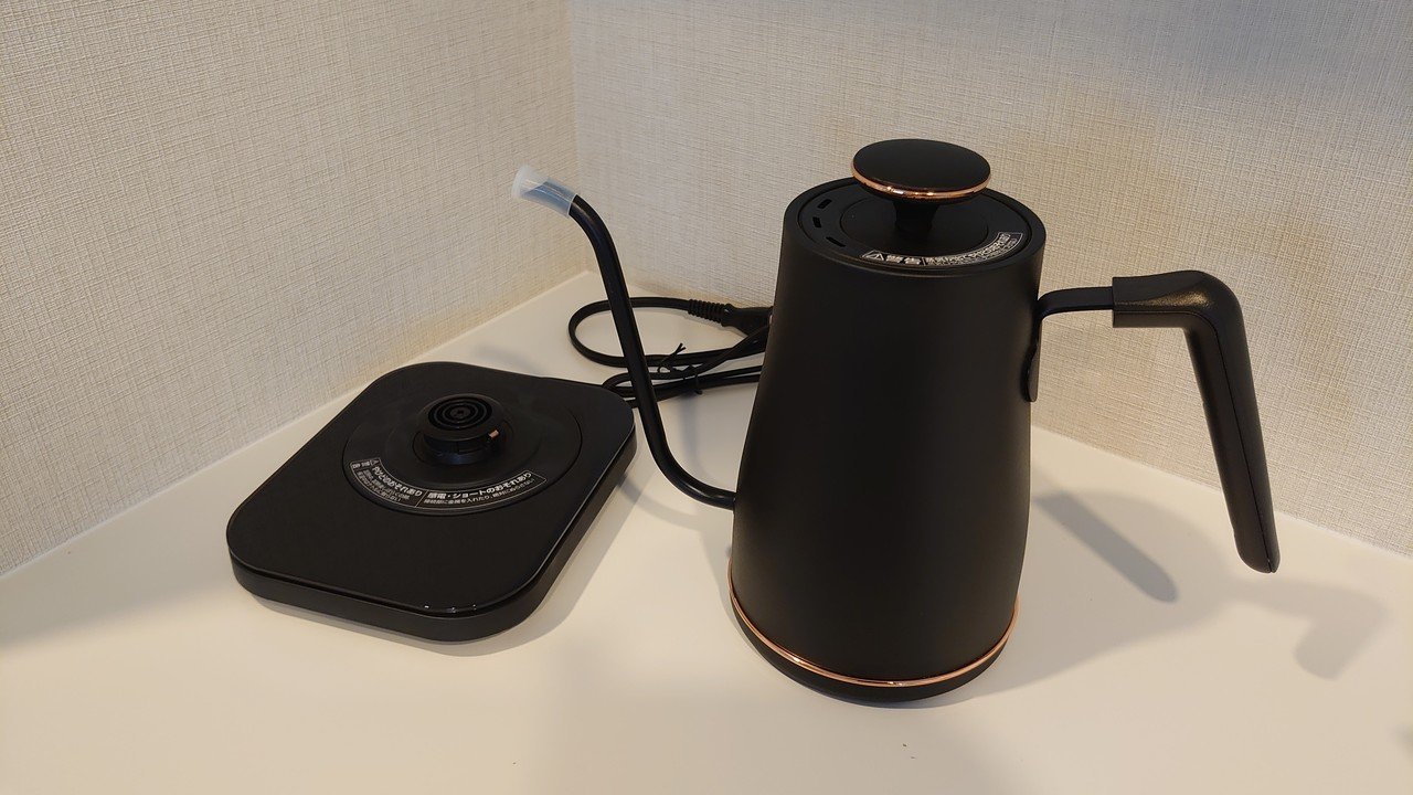 山善のケトル(EGL-C1280)を購入しました｜jem