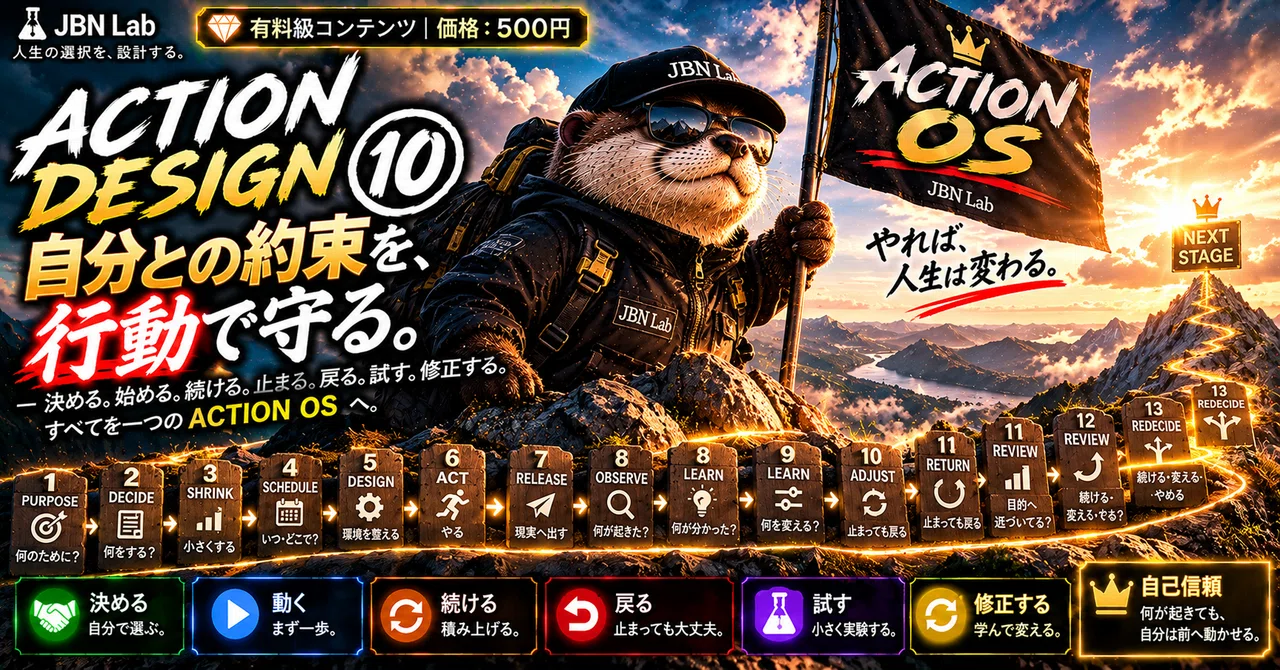 🔥👑 ACTION DESIGN⑩ 👑🔥 Keep your promises to yourself through action.｜FX ...