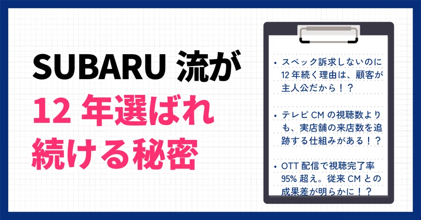 Pr Case Study Examples Learning Video Marketing from SUBARU Case Studies: Designing with the ...