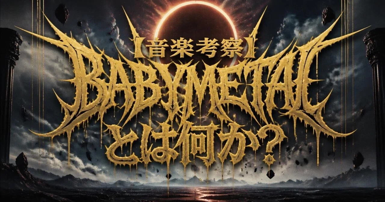 【音楽考察】BABYMETALとは何か？第二回