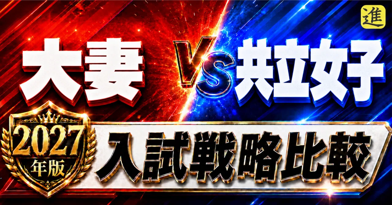 Finding The Difference Example Math 🟥 Otsuma vs 🟦 Kyoritsu Women's | 2027 Entrance Exam, Which School Suits ...