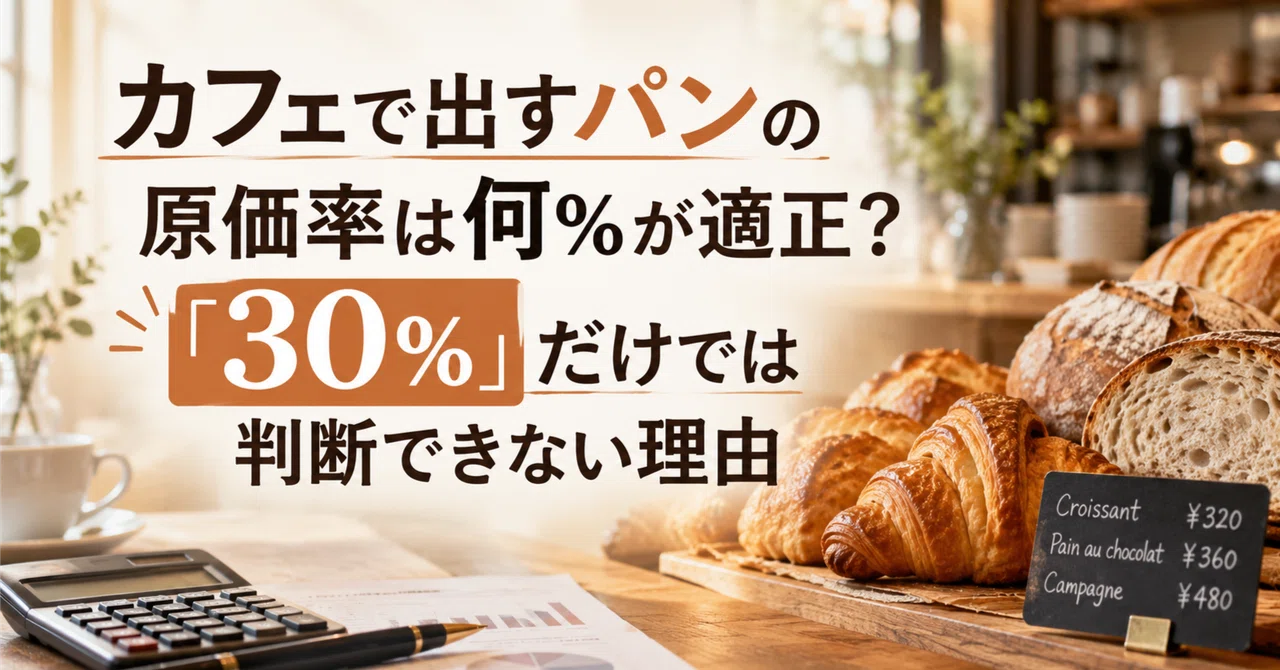 What is the appropriate cost ratio for bread served in cafes? Why 