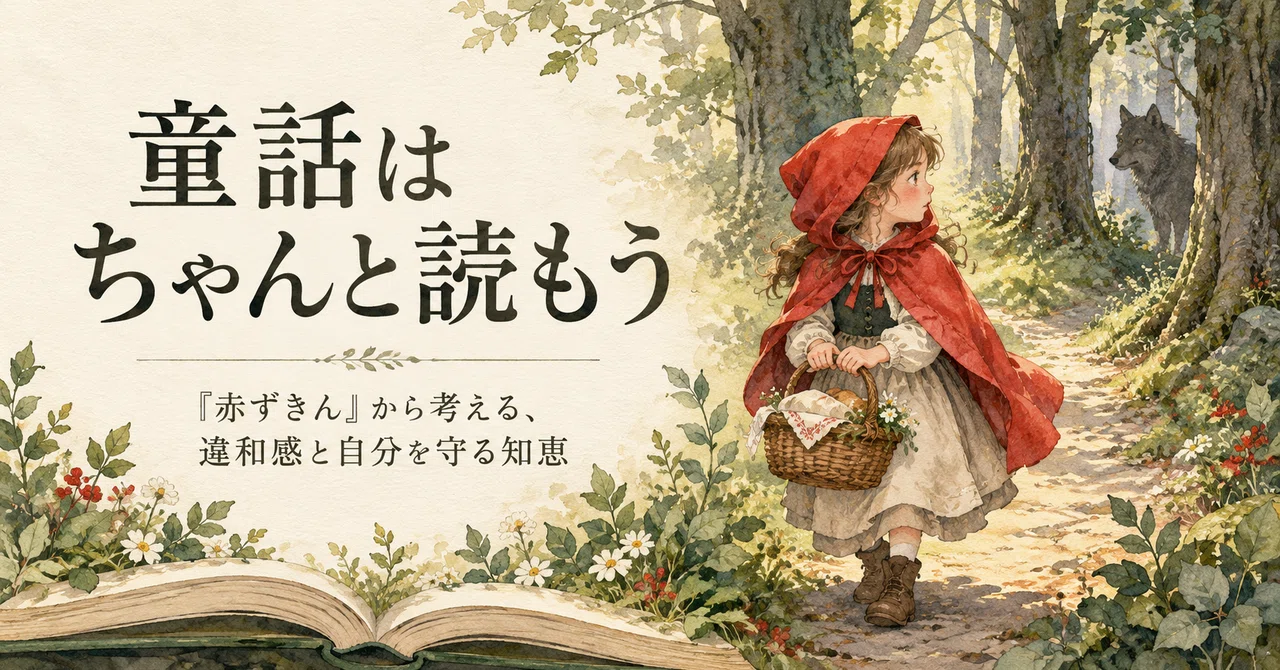 Let Adults Read Fairy Tales | Thinking from "Little Red Riding Hood ...