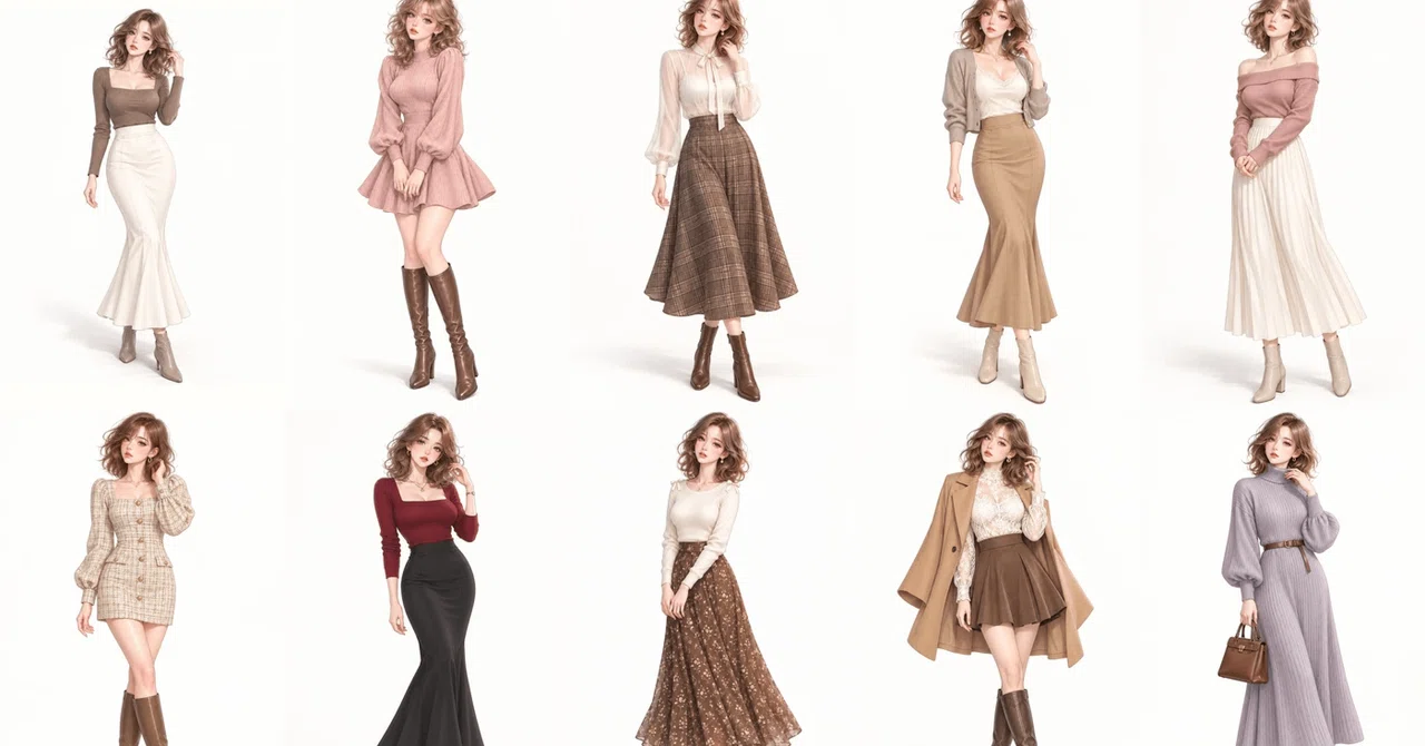 [With Clothing Prompts] 3 Feminine Outfits I Want to Dress My ...