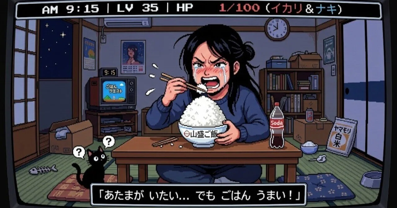 A story about how eating white rice made me feel like my mental state ...