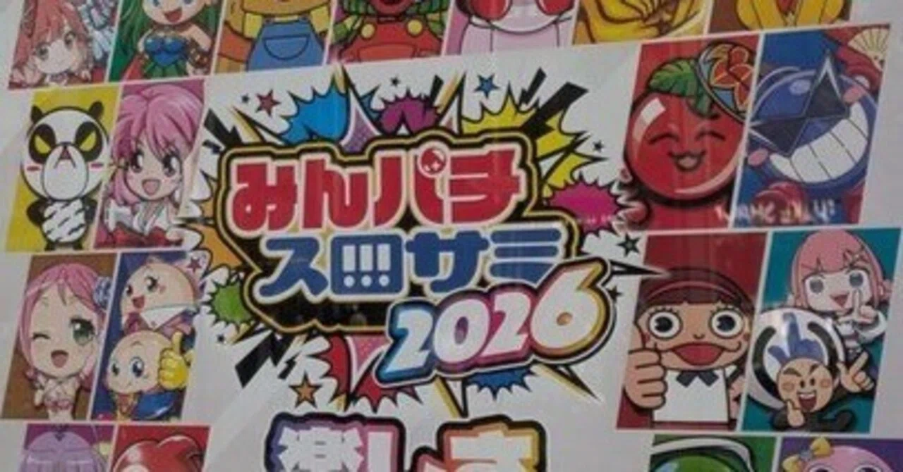 みんパチスロサミ2026に行ってきた｜4分の1チク