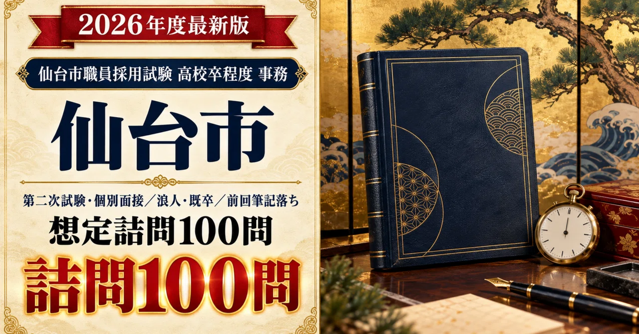 [Sendai City High School Graduate Level] 100 Assumed Interrogation ...