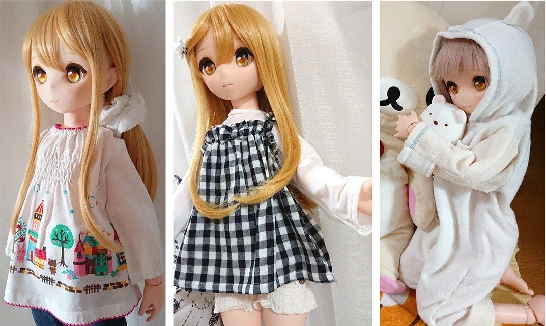 乙姫ドール お洋服などのサイズについて｜まと