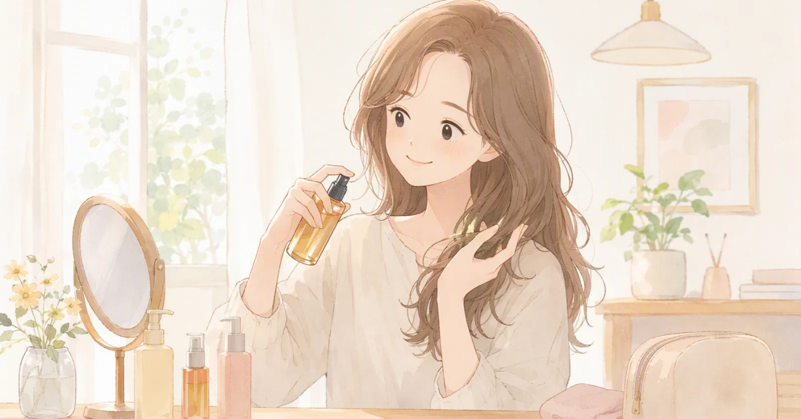 ワックス前にヘアオイルを使うなら？朝の髪を整えやすくする選び方