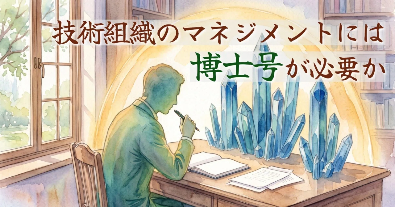 Is a PhD Necessary for Management in Technical Organizations?｜なお|半導体 ...