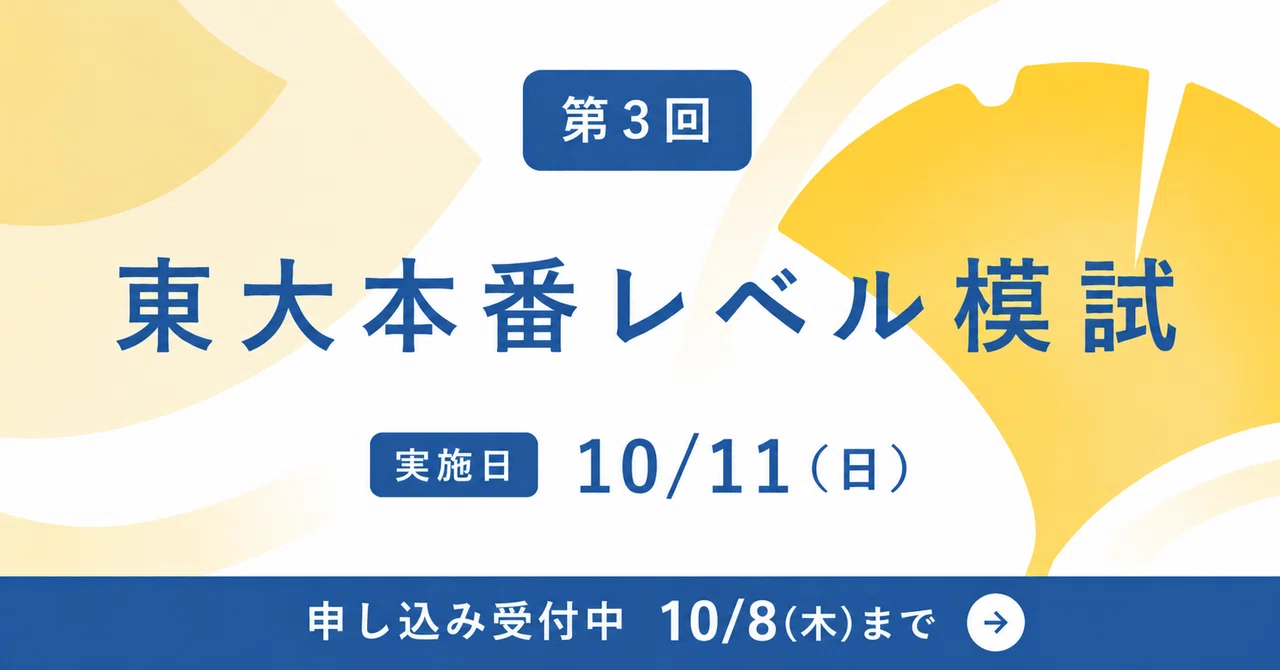 新品★東進 2025年度 第3回 東大本番レベル模試（文系）セット 第3回東大本番レベル模試】“やった割に伸びない”と感じ始めた今こそ