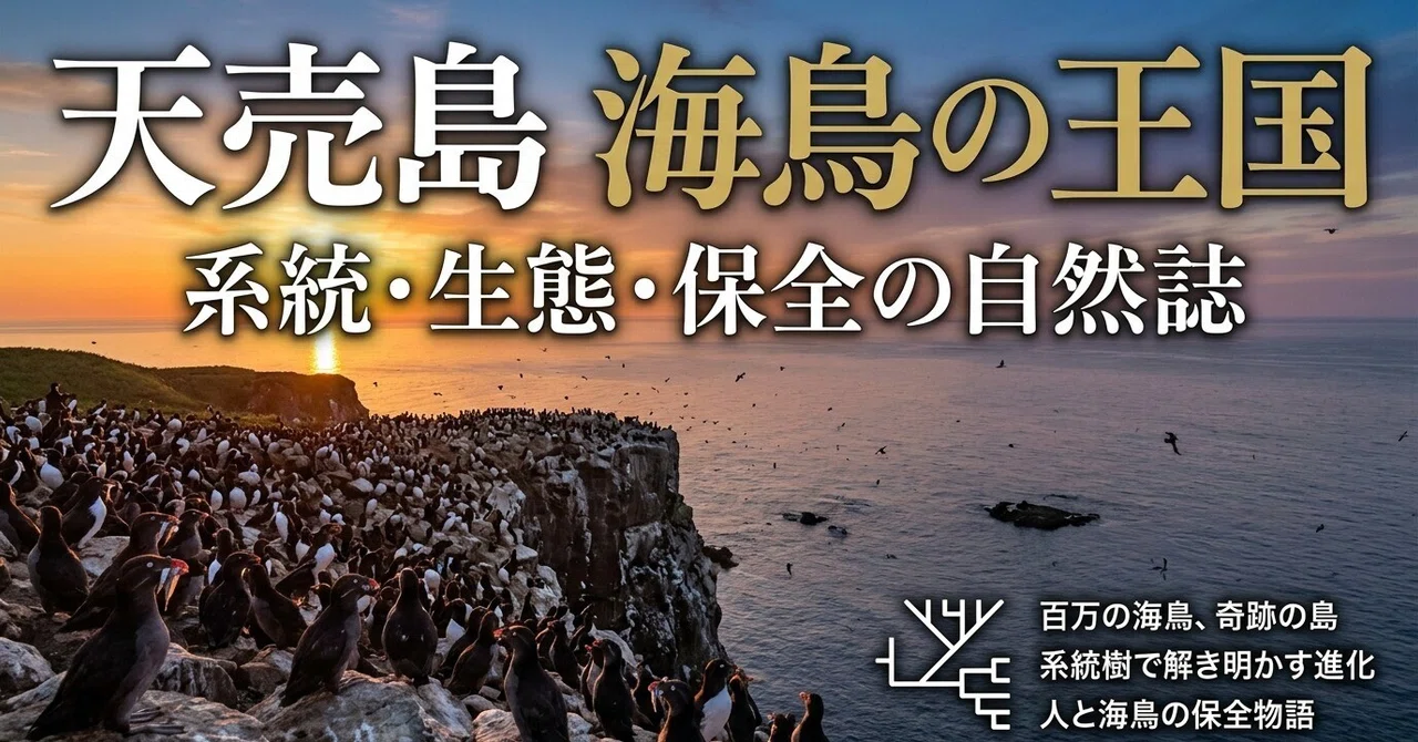 Teuri Island: Kingdom of Seabirds - A Natural History of Phylogeny ...