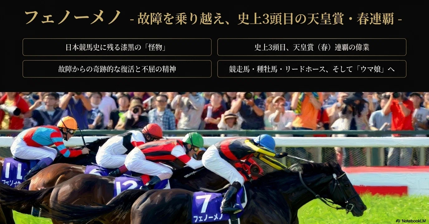 フェノーメノ -故障を乗り越え、史上3頭目の天皇賞・春連覇-｜ハサミ