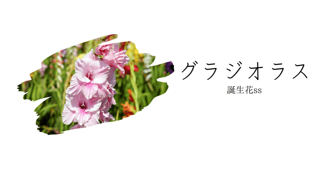 グラジオラス 誕生花ss てい Note