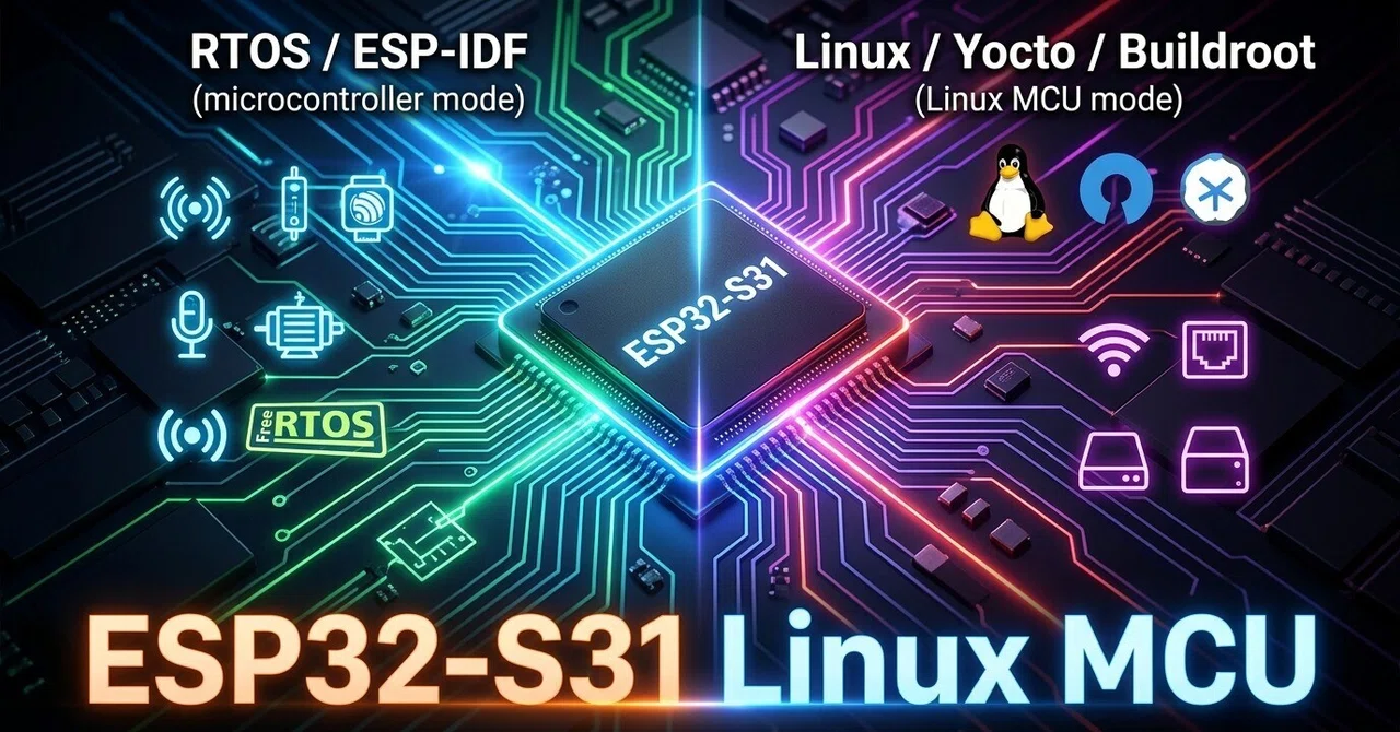 ESP32-S31重要更新まとめ：2026年9月24日時点で見えてきた「Linux対応MCU」の現在地｜ya ikegami