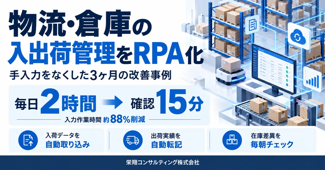 Case Study: Automating Inbound/Outbound Management for a Logistics and ...