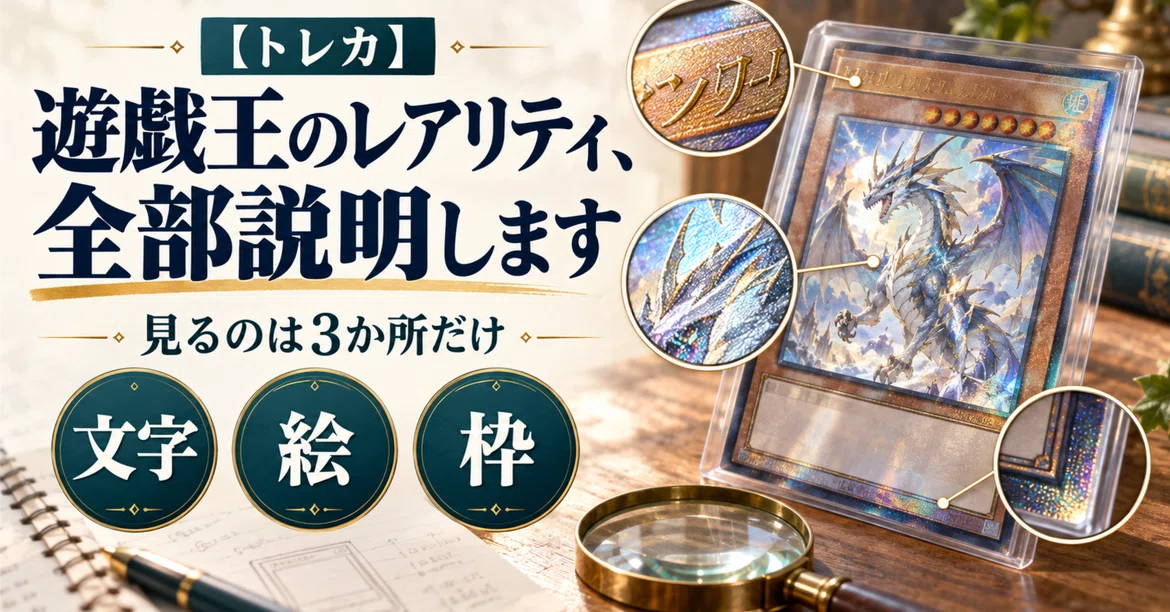 [TCG] I will explain all Yu-Gi-Oh! rarities—you only need to look at ...