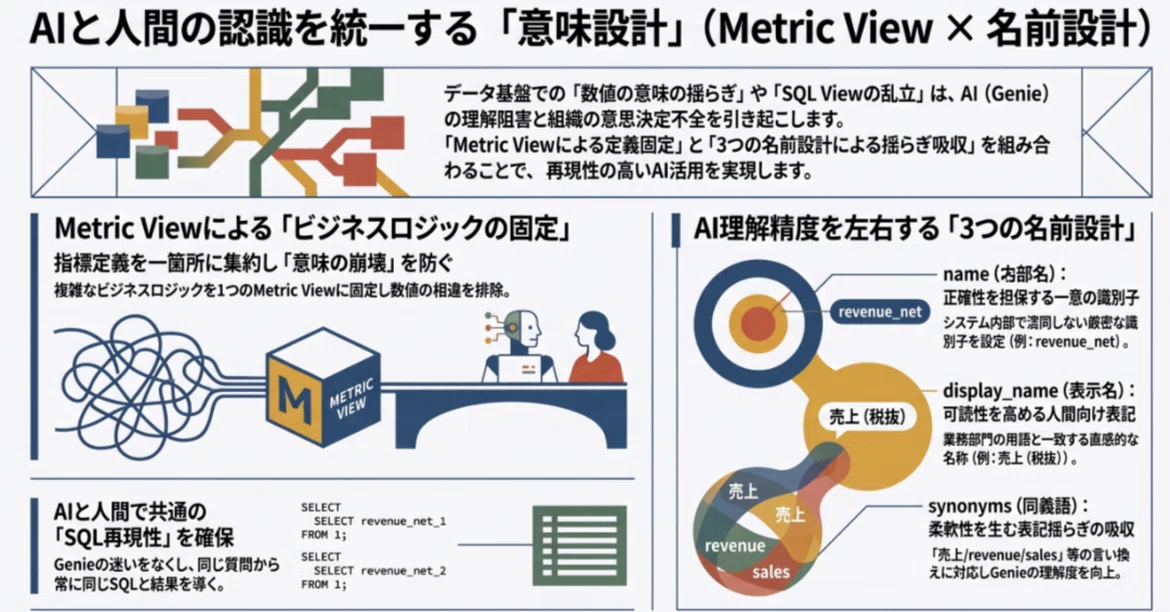 Introduction to Databricks Metric View: Designing 'Meaning' and Names ...