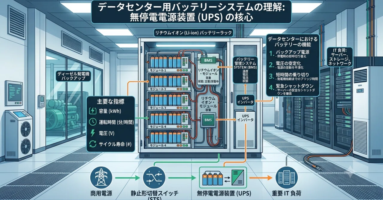 Data Center Batteries: Strengthening Backup Power and Thermal ...