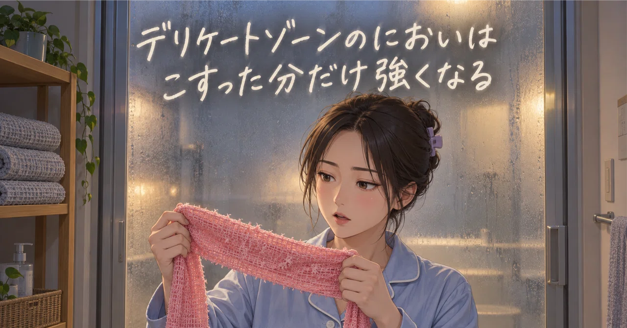 Could over-washing be the cause of intimate area odor?｜SHIGE