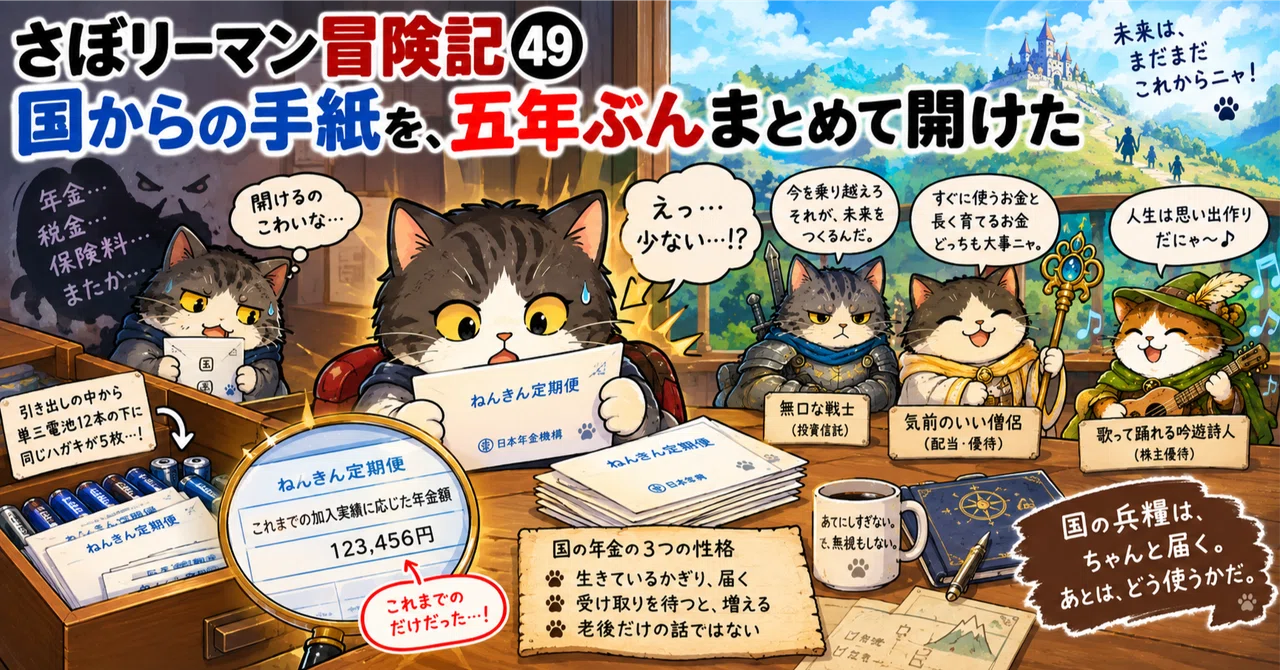 Notes Word Lettering The Lazy Salaryman's Adventure Log 48. I Opened Five Years' Worth of ...
