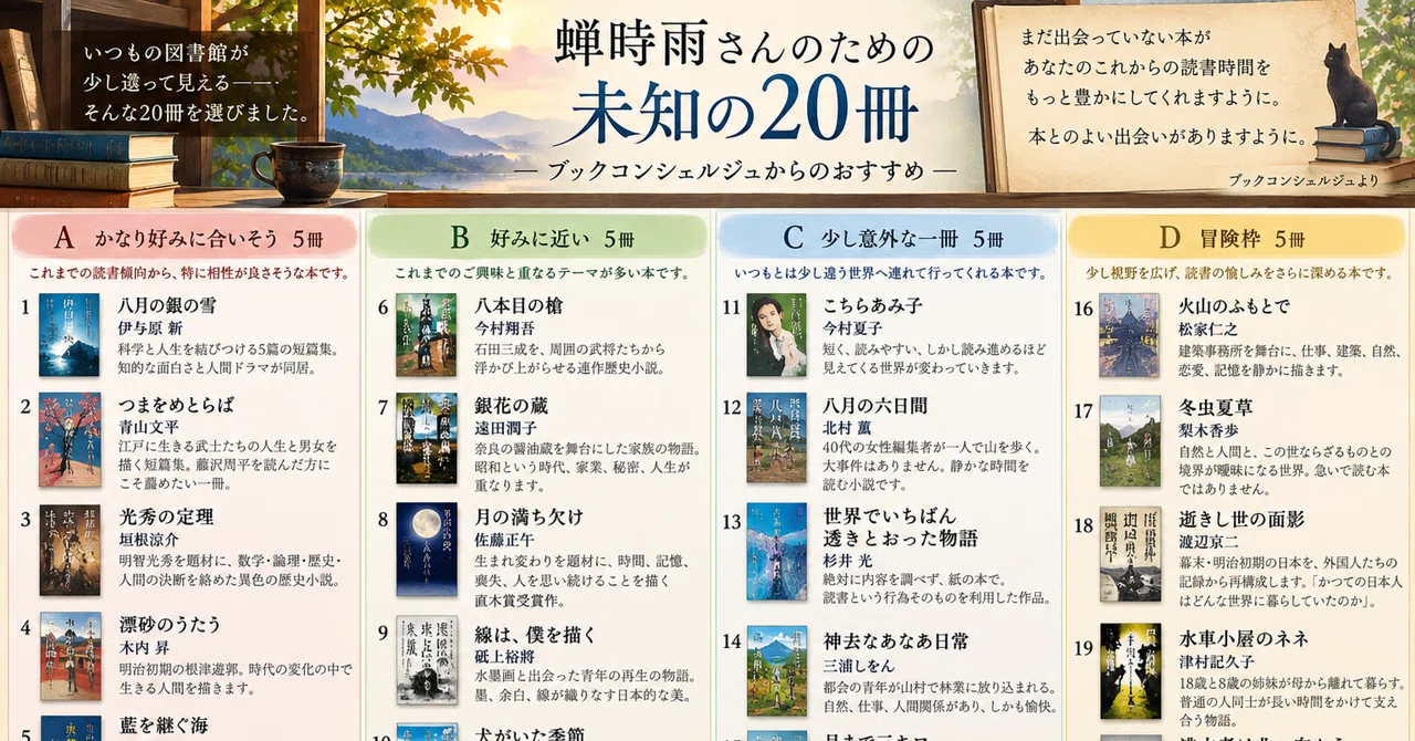 To You, a Book Lover - A Project by Chibitanuki-sama｜蝉時雨