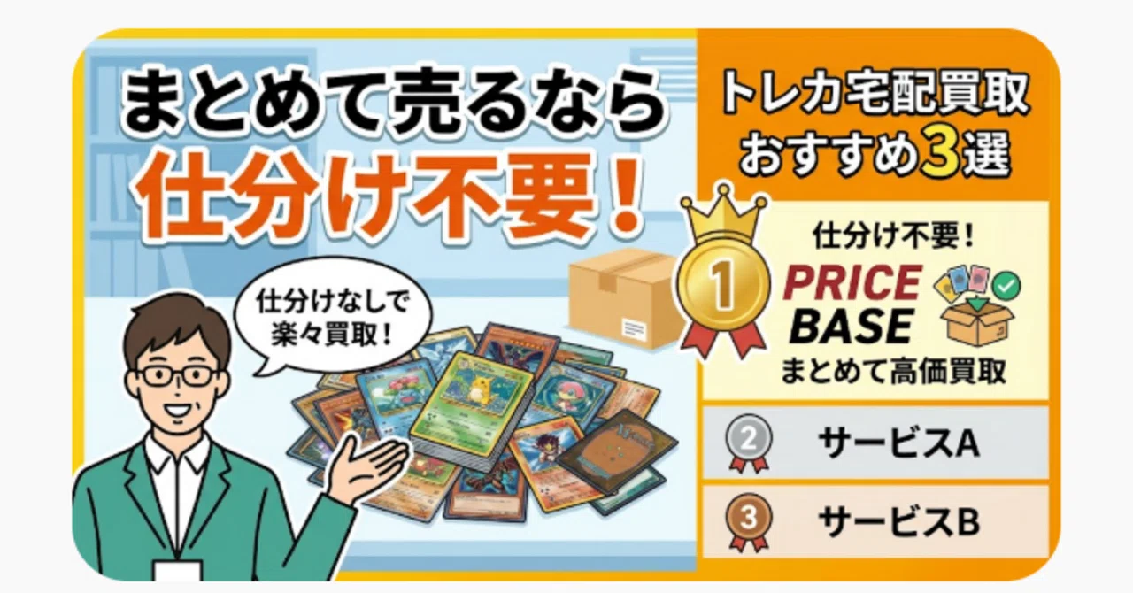 Top 3 Recommended Trading Card Mail-in Buying Services | For Bulk Sales ...