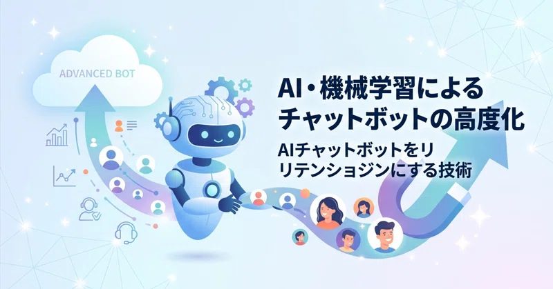 AI・機械学習によるチャットボットの高度化：AIチャットボットをリテンションエンジンにする技術
