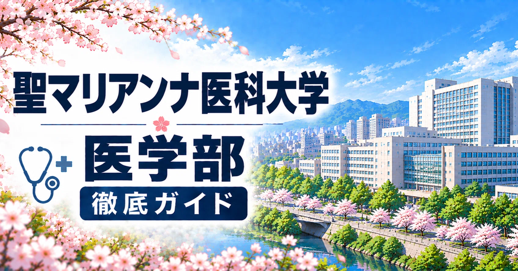 聖マリアンナ医科大学 医学部 日本一詳しい徹底ガイド 偏差値 学費