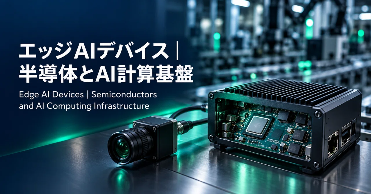 Edge AI Devices | Semiconductors and AI Computing Infrastructure ...