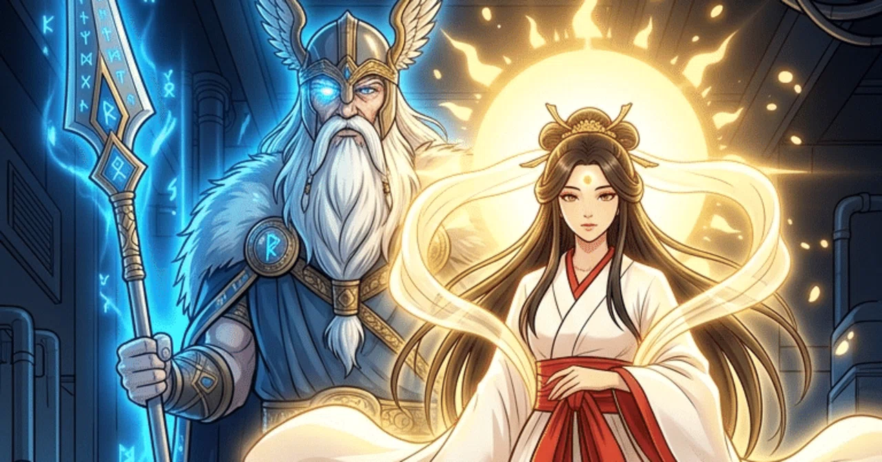 2人のエリートが描いた天照大神｜レコの館（やかた）