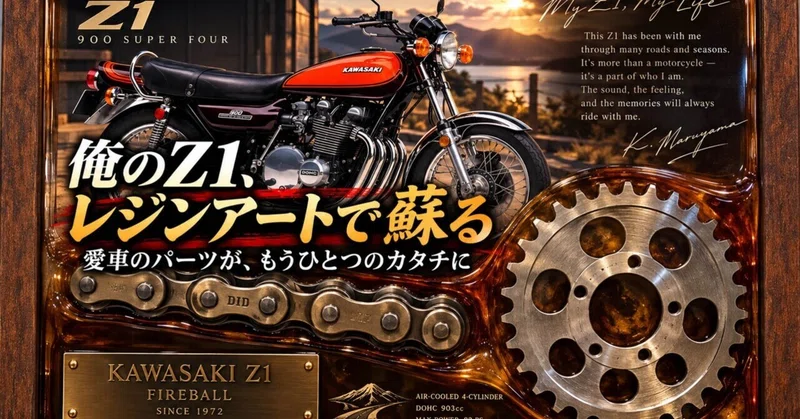 俺のZ1、レジンアートで甦る!!