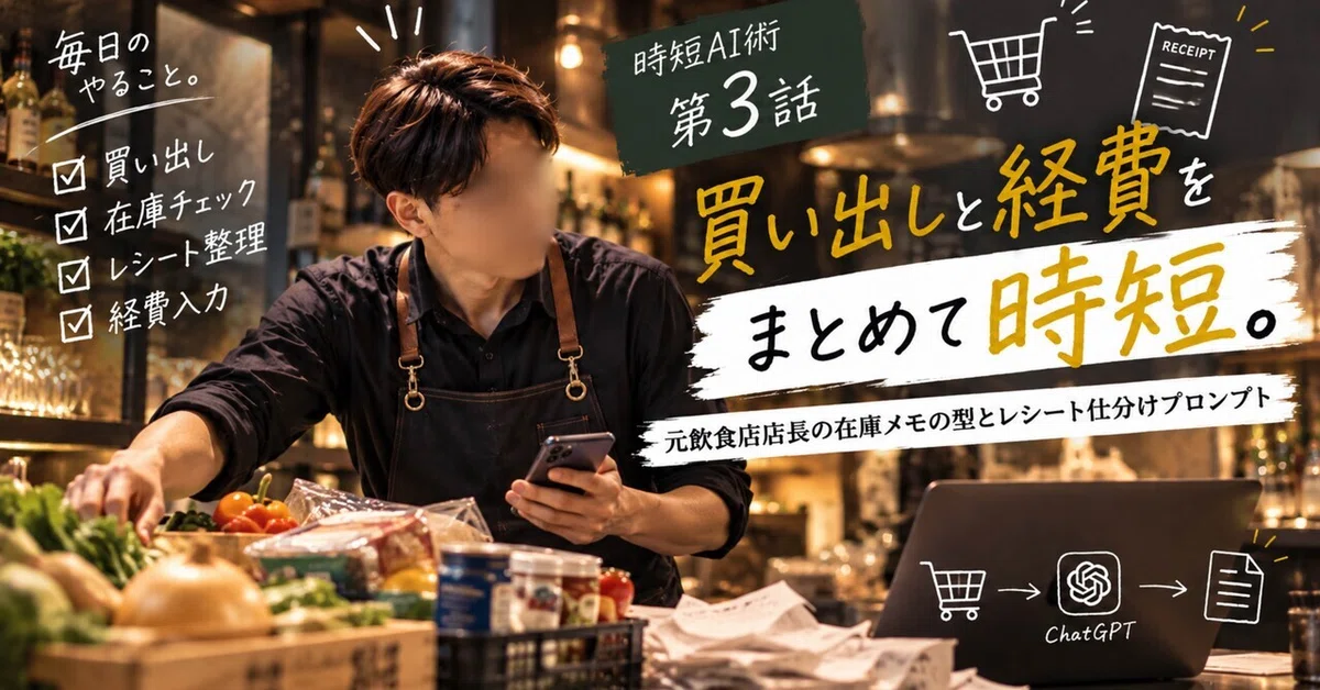[Time-Saving AI Techniques Part 3] Save time on shopping and expenses ...
