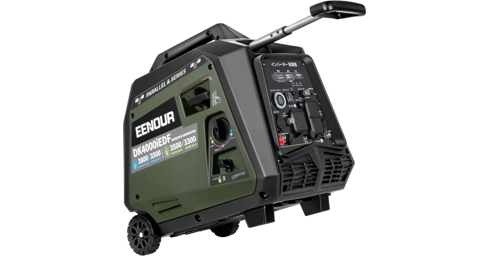 EENOUR DK4000iEDF 5kVA 3kVA インバーター発電機 定格出力3 レビュー