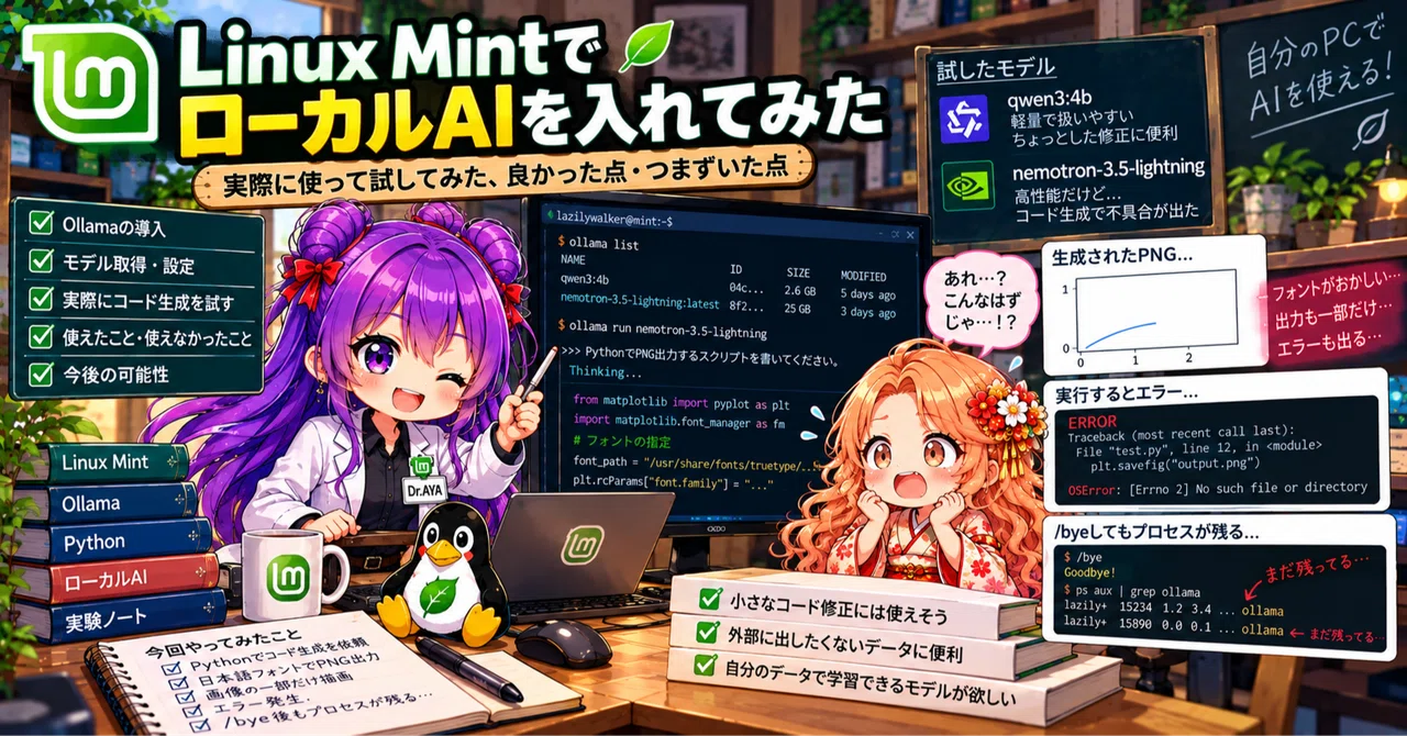 Installing Local AI on Linux Mint Part 3: Creating 'Long-Term Memory ...