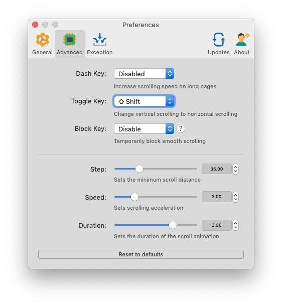 メモ Mac Osx Mojave 10 14 にしたらshift ホイールで横スクロール出来なくなったのでmosで解決 黒沢ダイスケ Note