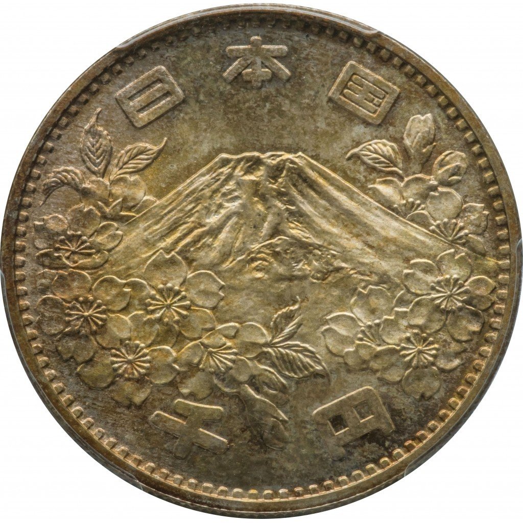 美品 東京オリンピック 記念千円硬貨 6枚セット 昭和39年 東京オリンピック記念1000円銀貨幣 1964年（プラケース