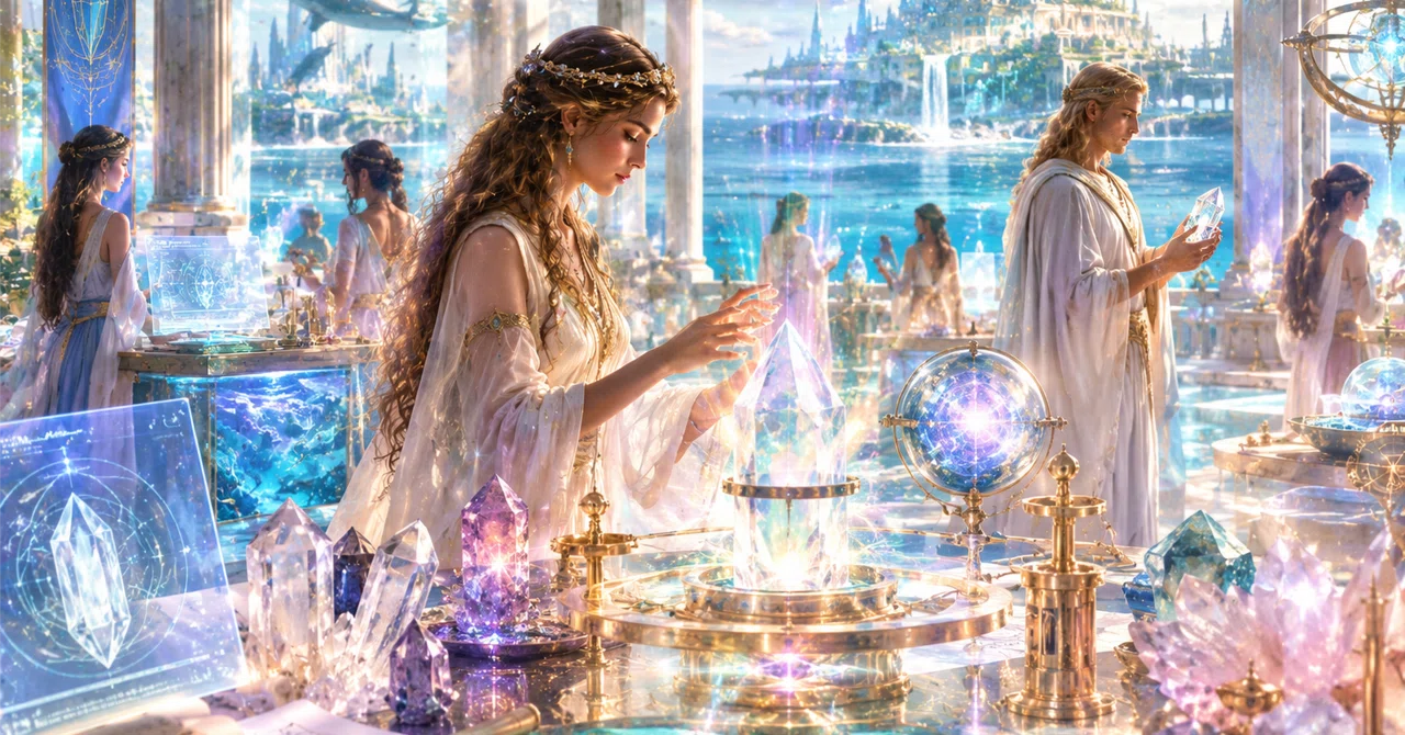 Past Memories and the Present, Connected by Crystals｜Sisna