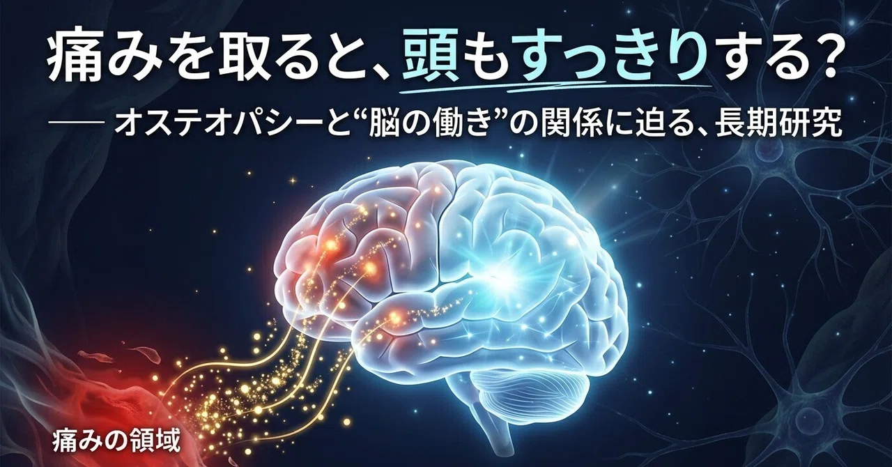 Does Relieving Pain Clear Your Mind? A Long-Term Study Exploring the ...