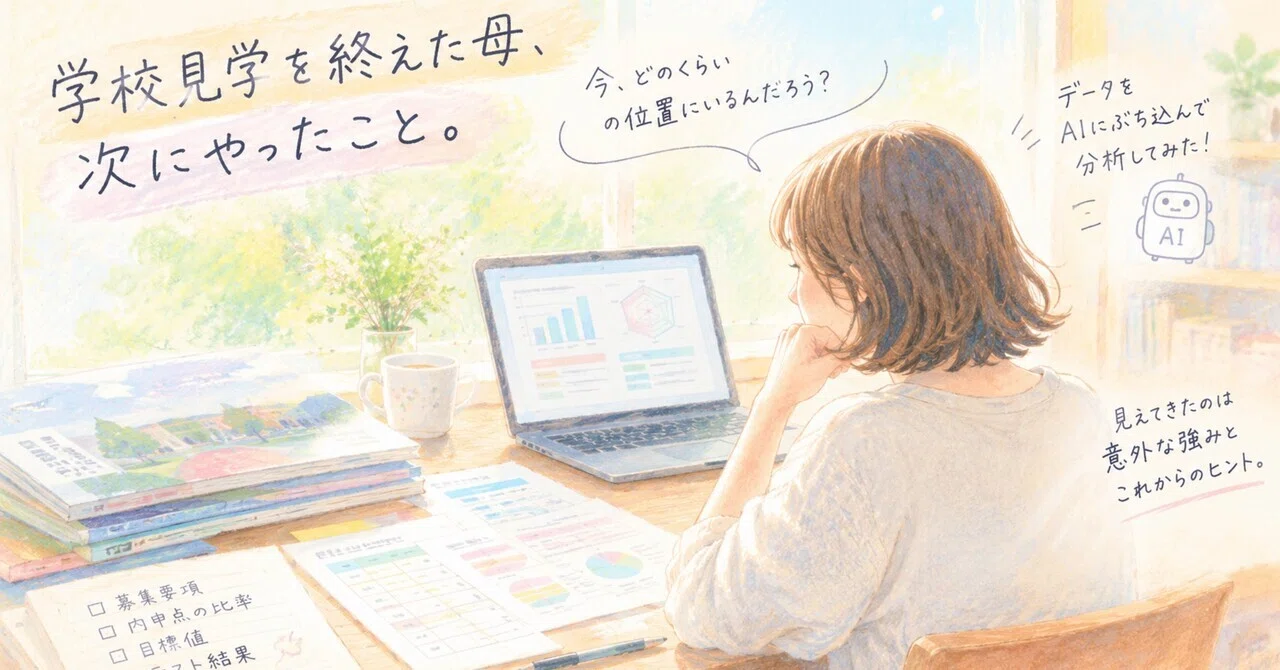 【子育て】高校受験｜ 9月北辰を受けなかった。だから、いま持っているデータを全部並べてみた｜塾なし中3長男｜uni｜男子ママの「ちょうどいい」探し
