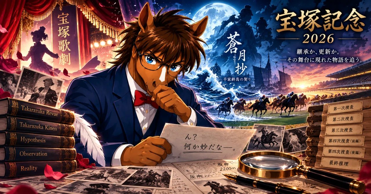 [Uman's Monologue] The day I deduced the 'Takarazuka Kinen' from the ...