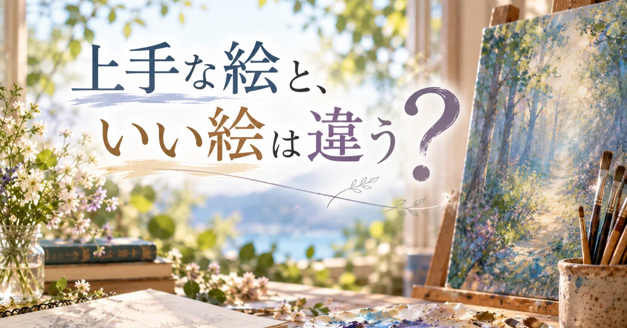 Are skilled drawings and good drawings different?｜まのせふみ