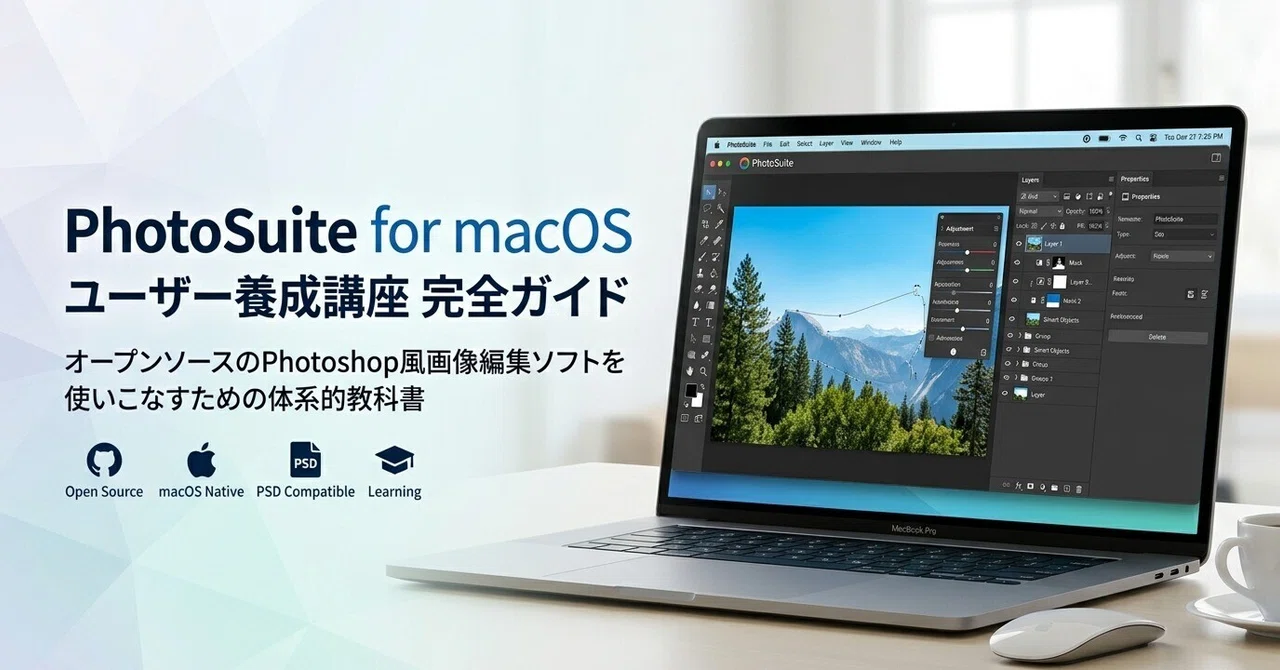User Learning Levels PhotoSuite for macOS User Training Course Complete Guide|platypus2000jp