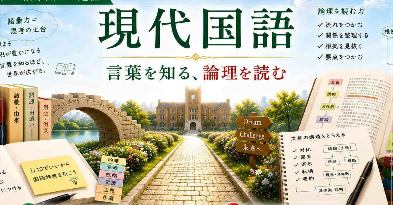 現代国語『堀木の読めてくる現代文』｜杜のくま