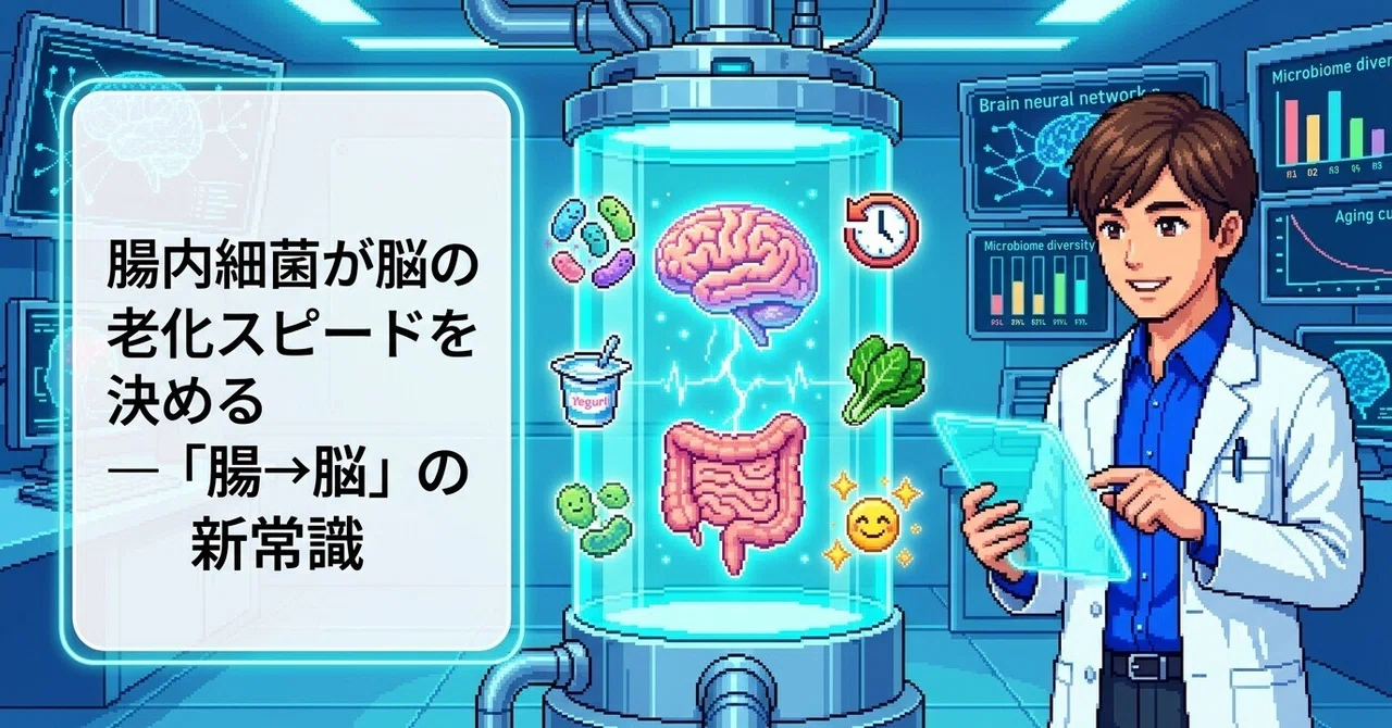 Gut Bacteria Determine the Speed of Brain Aging: The New 'Gut-Brain ...
